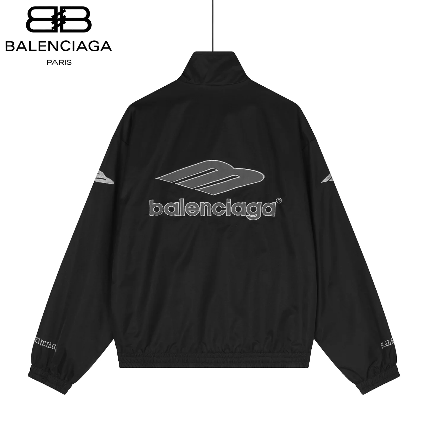 3B Football Logo Embroidered Windbreaker D26521104 — view 2