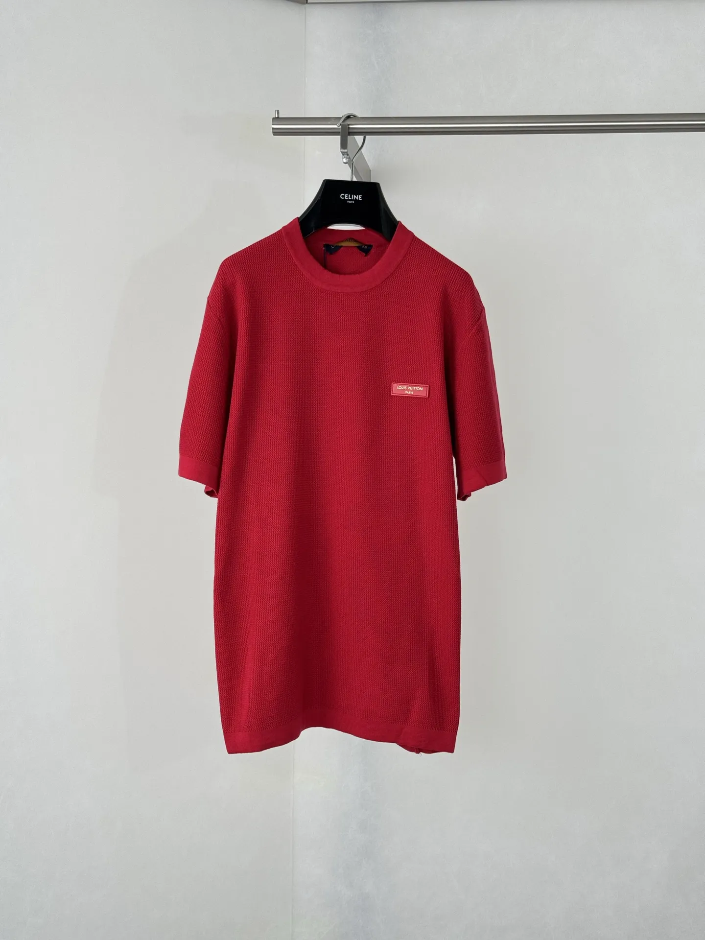 Silk-Blend Waffle-Knit T-Shirt D26518760