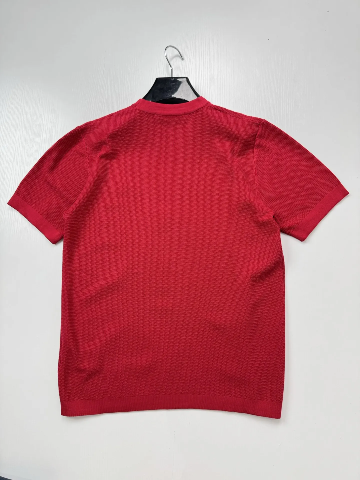 Silk-Blend Waffle-Knit T-Shirt D26518760 — view 4