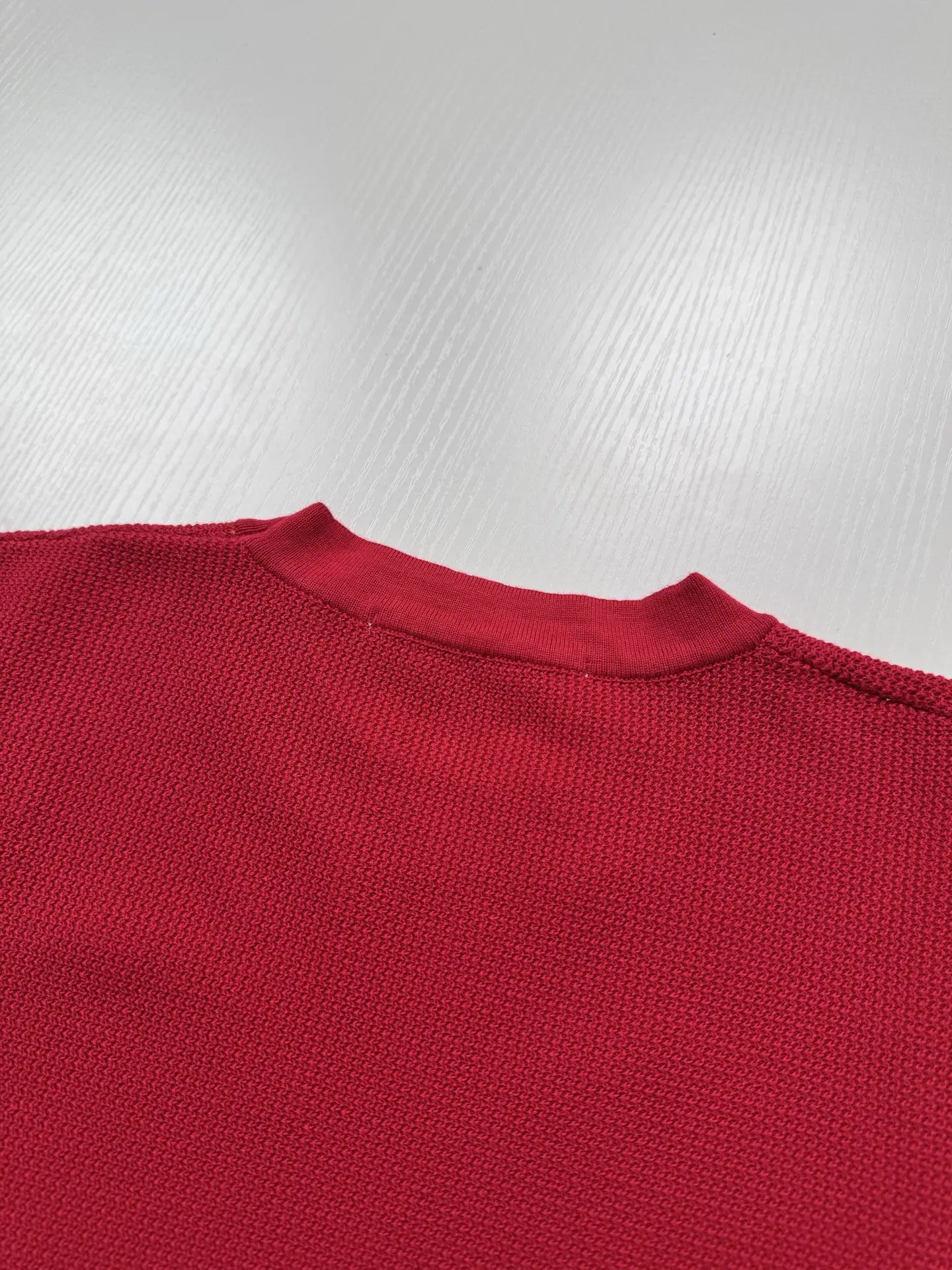 Silk-Blend Waffle-Knit T-Shirt D26518760 — view 11