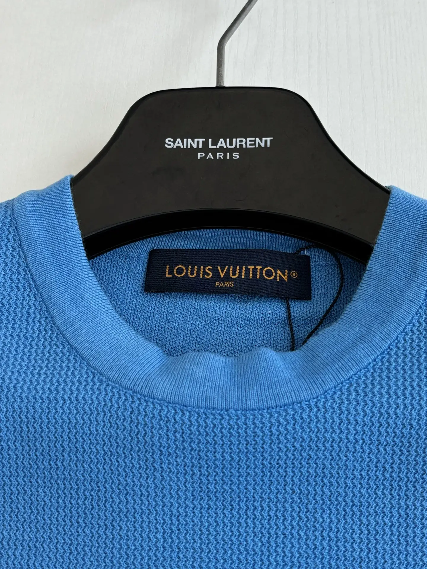 Waffle-Knit Silk-Blend T-Shirt D26518628 — view 5
