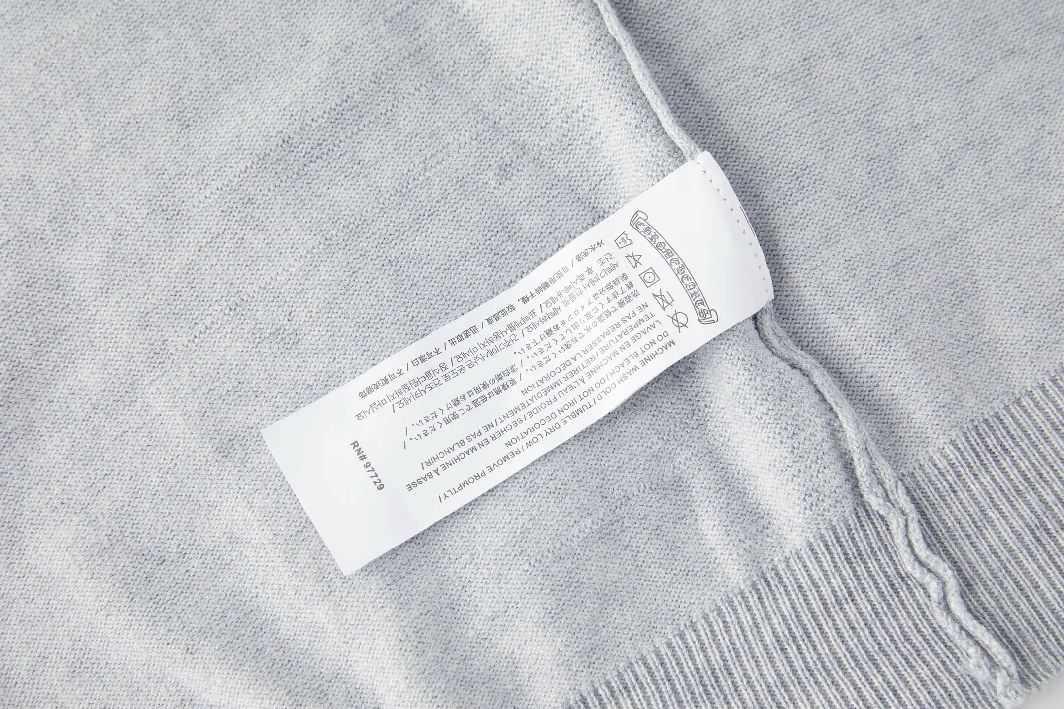 Embroidered Cashmere-Blend Crew-Neck Sweater D26522359 — view 9