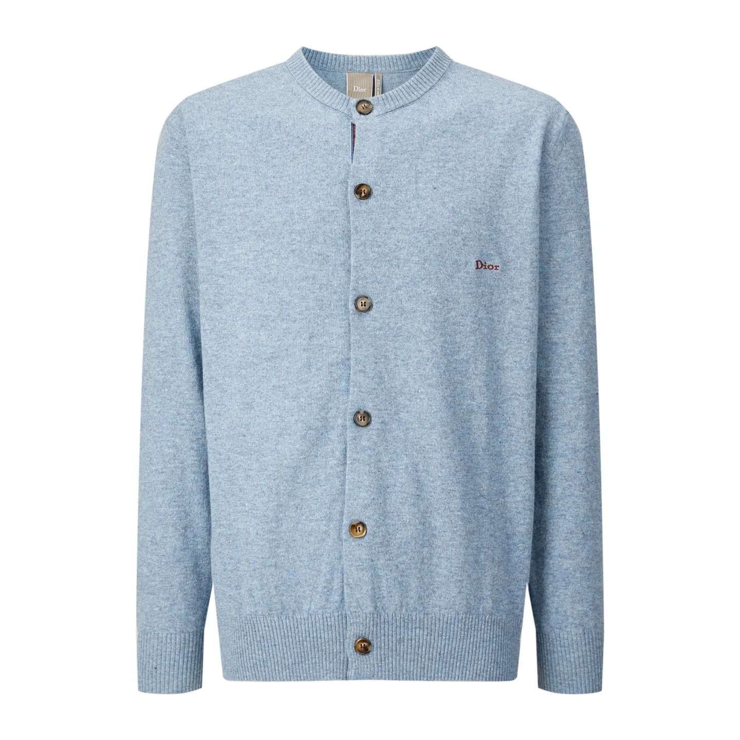 Embroidered Cotton and Cashmere-Blend Cardigan D26522358