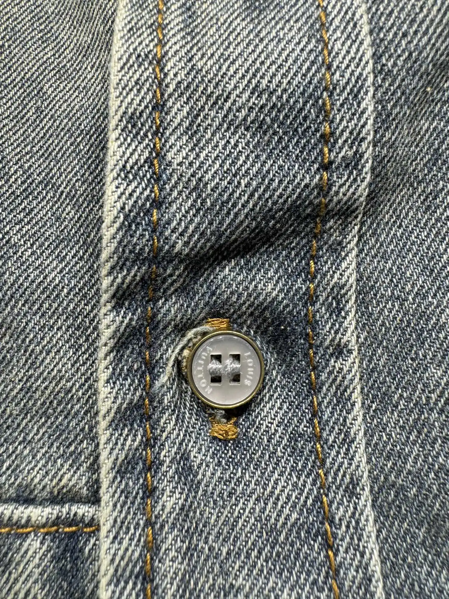 Patchwork Monogram Denim Overshirt D26524361 — view 7