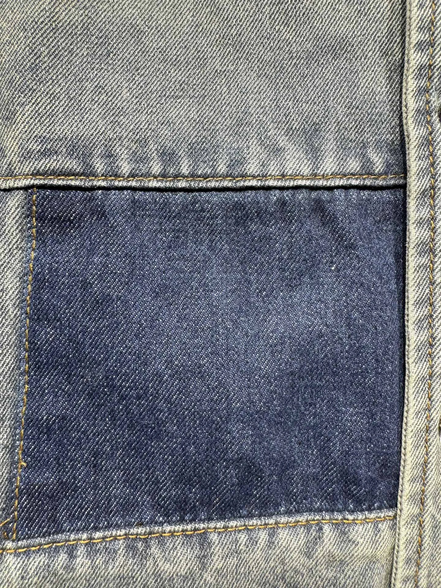 Patchwork Monogram Denim Overshirt D26524361 — view 11