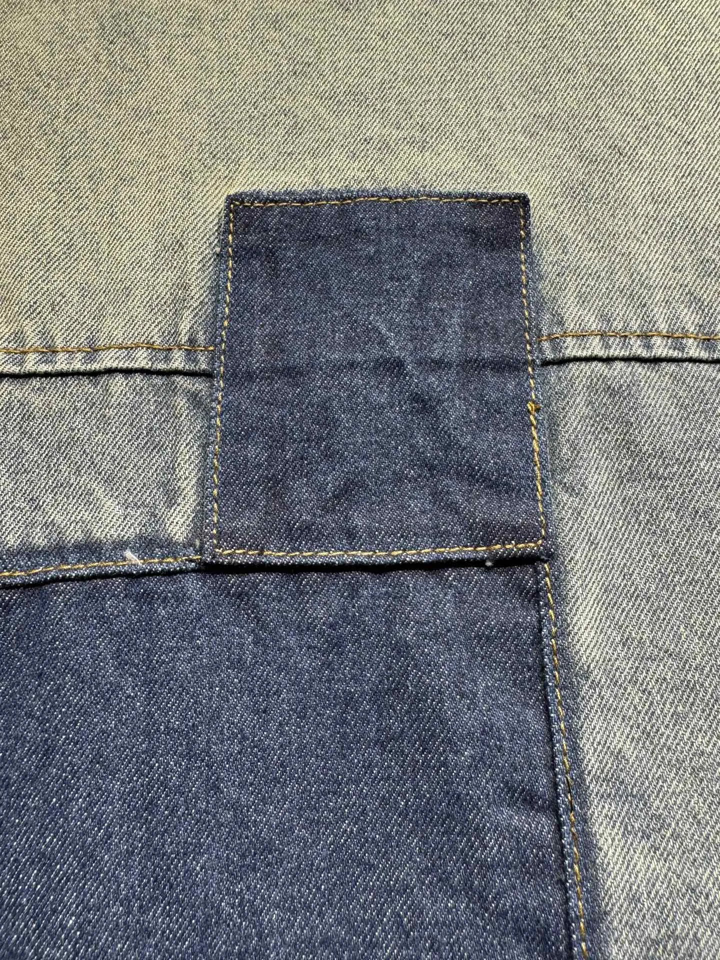 Patchwork Monogram Denim Overshirt D26524361 — view 20