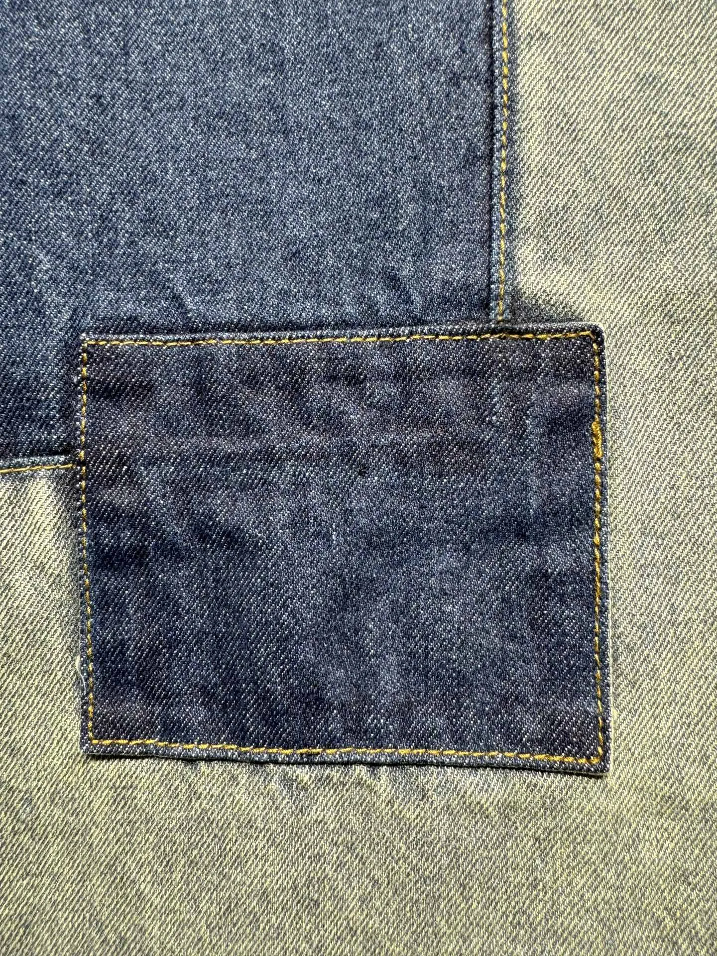Patchwork Monogram Denim Overshirt D26524361 — view 22