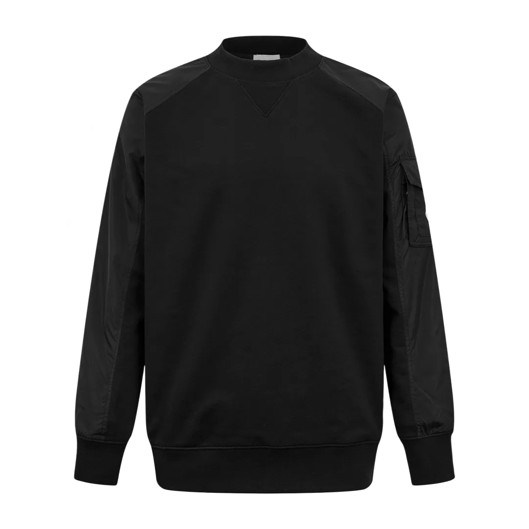 Panelled Cotton-Blend and Nylon Sweatshirt D26522536