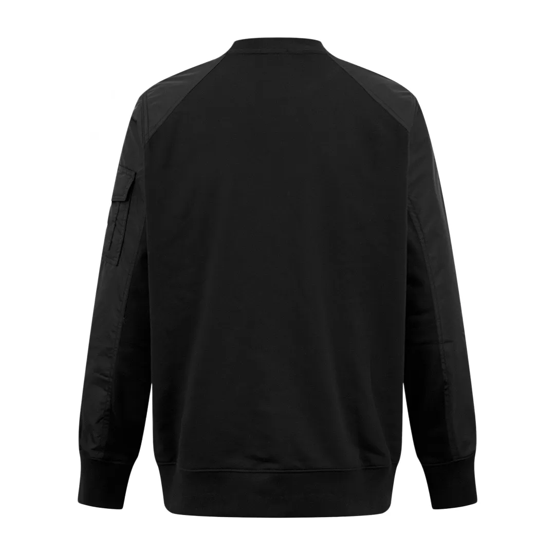Panelled Cotton-Blend and Nylon Sweatshirt D26522536 — view 3