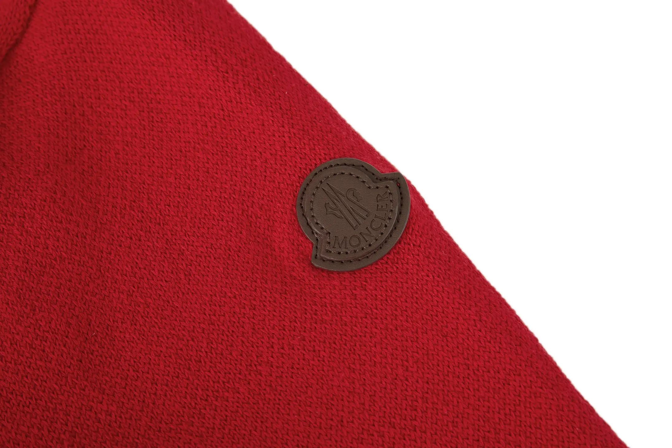 Moncler Half-Zip Wool and Cashmere-Blend Sweater D26522374 — view 6