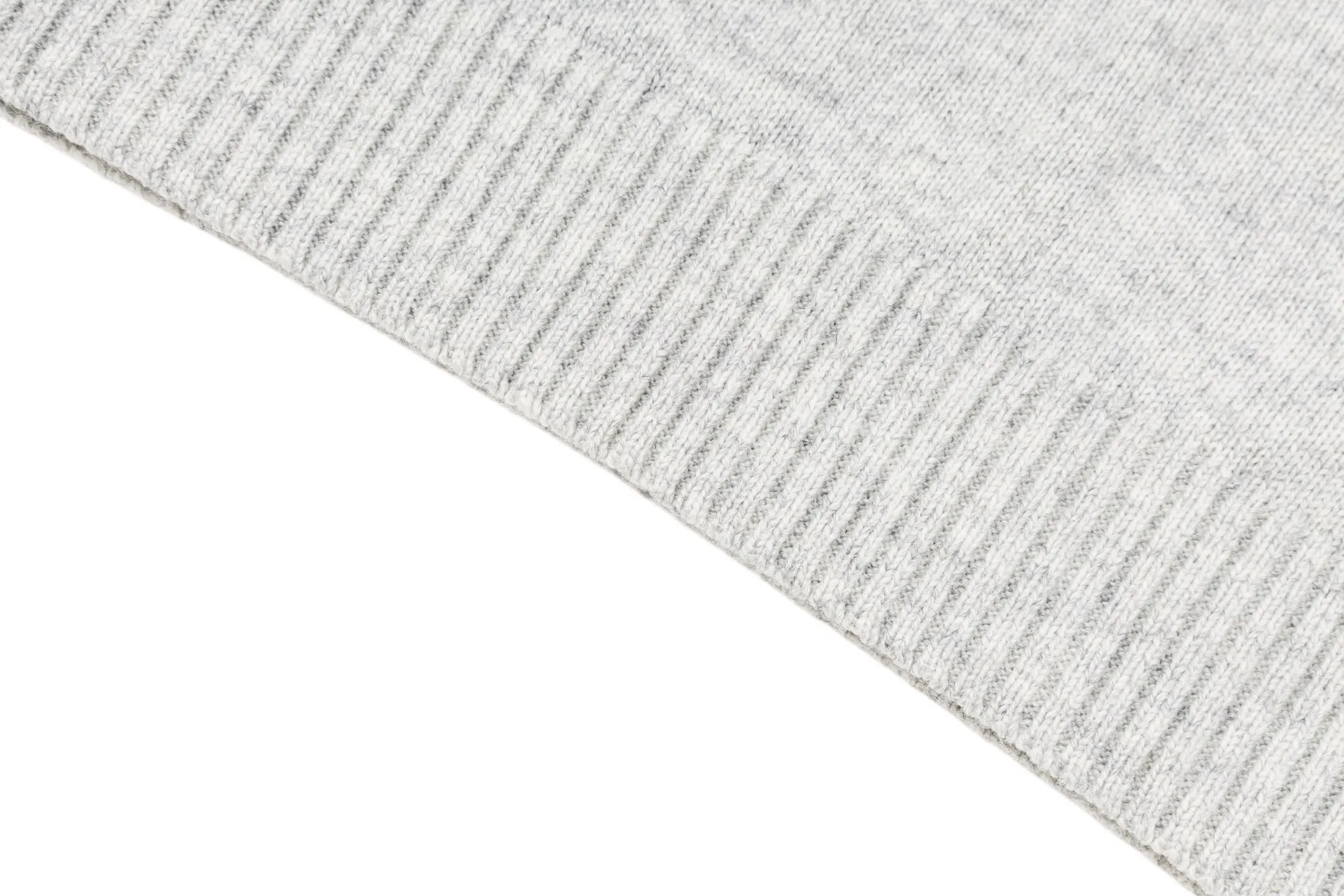 Leather-Trimmed Wool Crew-Neck Sweater D27022396 — view 8