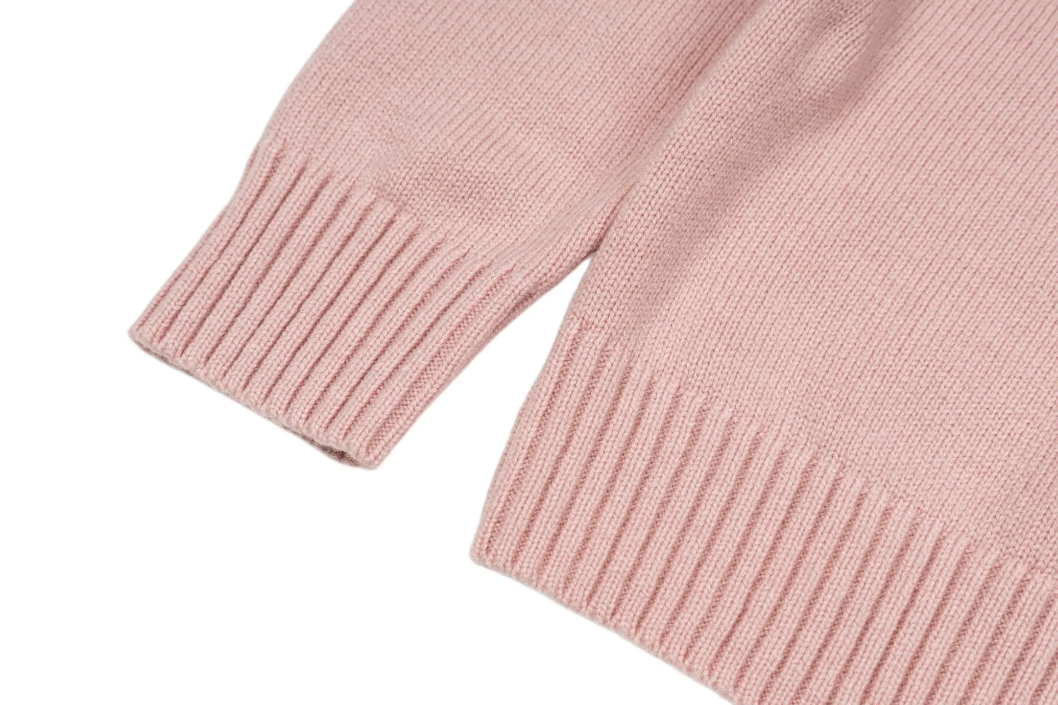 Leather Patch Wool Crew-Neck Sweater D27022399 — view 7