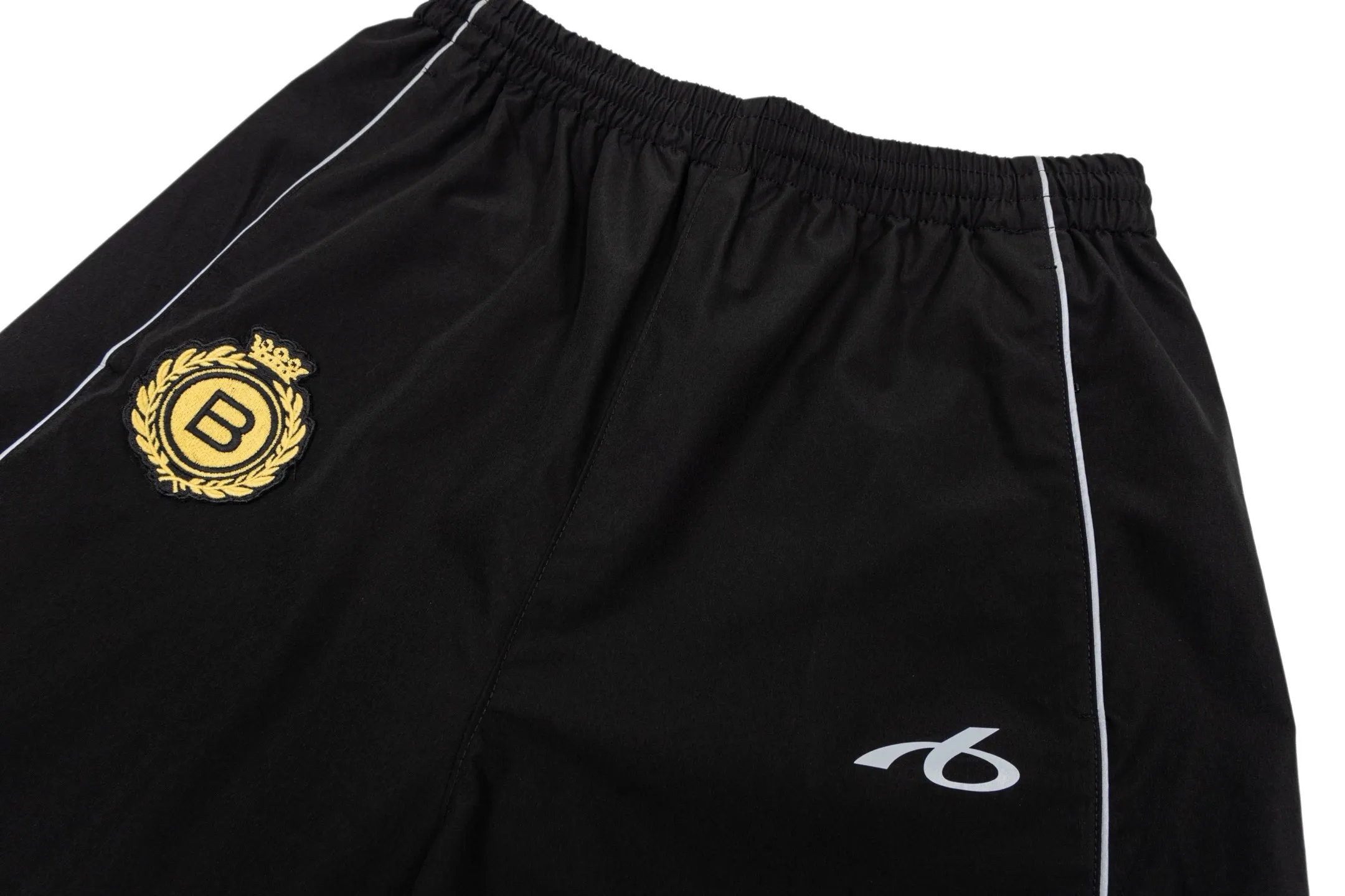 Embroidered Crest Wide-Leg Track Pants D27022459 — view 3