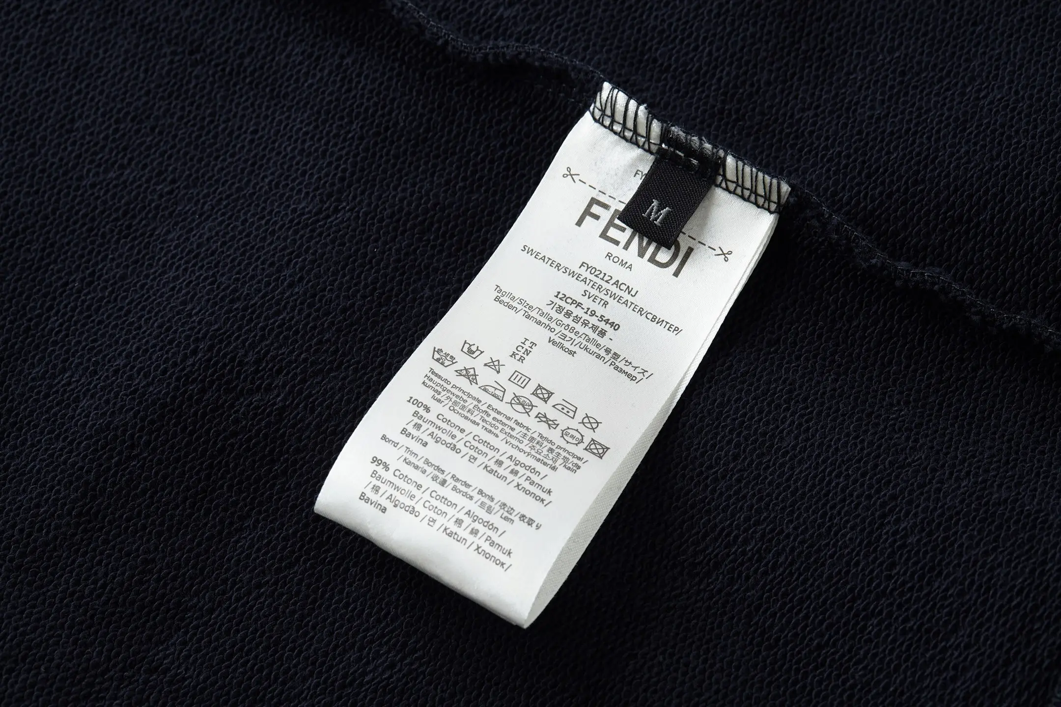 Embroidered Logo Cotton-Jersey Hoodie D27014184 — view 9