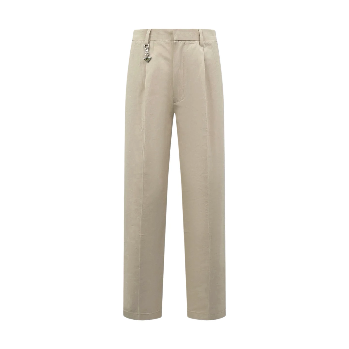 Logo-Embellished Straight-Leg Cotton-Blend Trousers D27022330