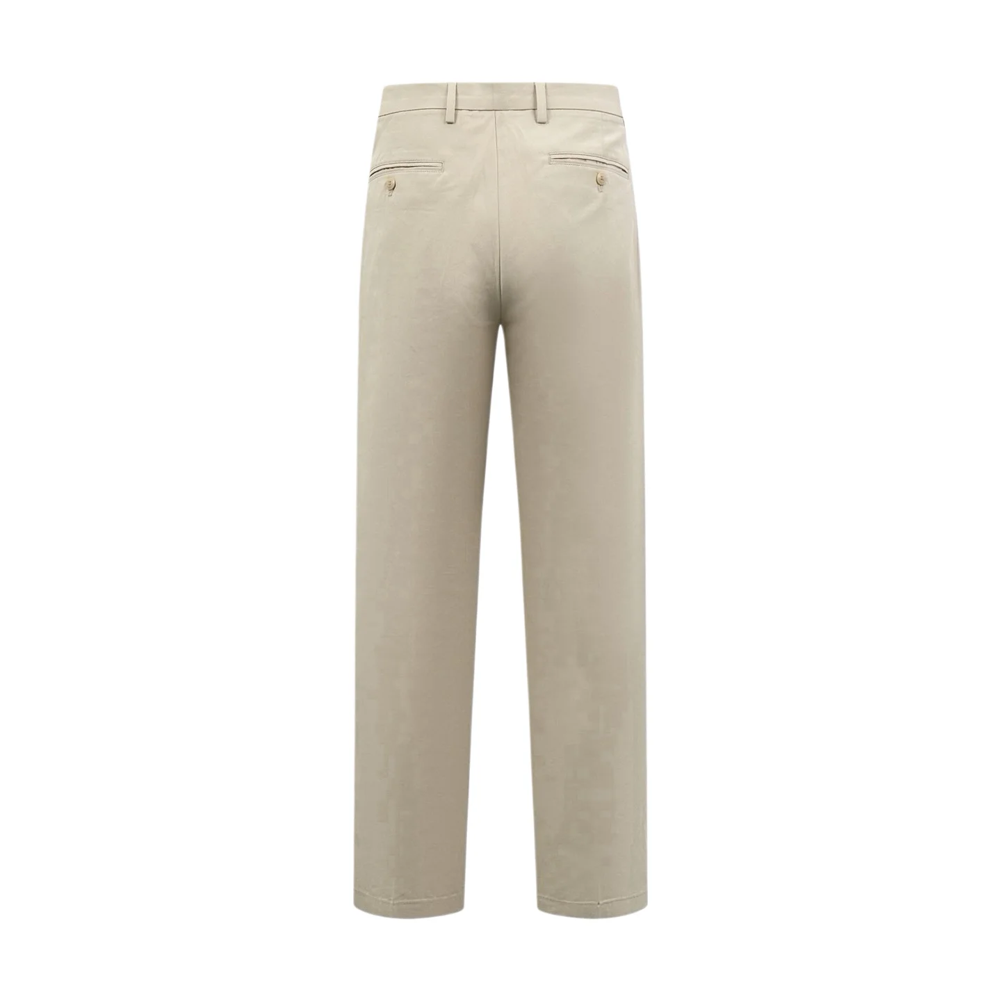 Logo-Embellished Straight-Leg Cotton-Blend Trousers D27022330 — view 2