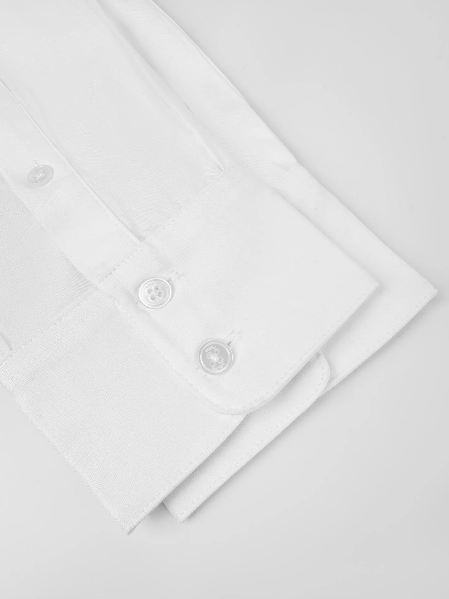 Triomphe Embroidered Cropped Cotton Shirt D27019169 — view 7