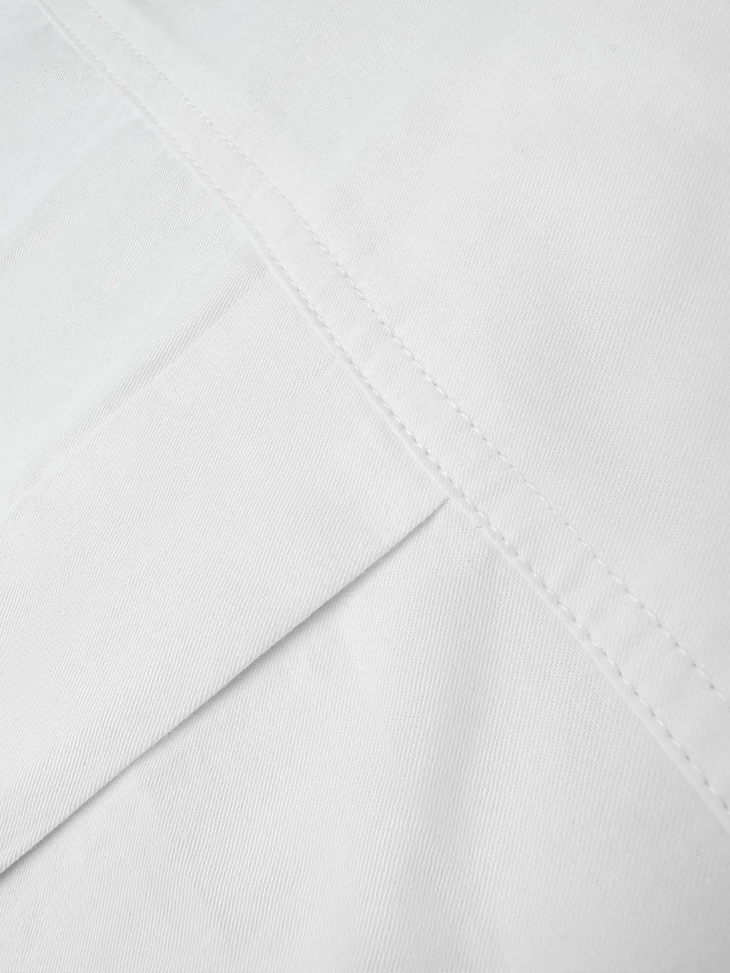 Triomphe Embroidered Cropped Cotton Shirt D27019169 — view 9