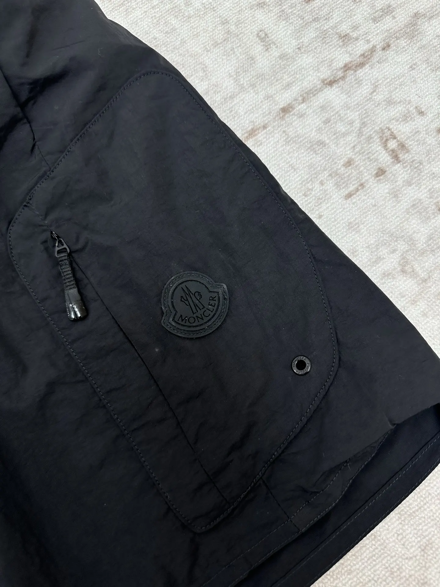 Logo-Appliqué Technical Shell Shorts D27519152 — view 6