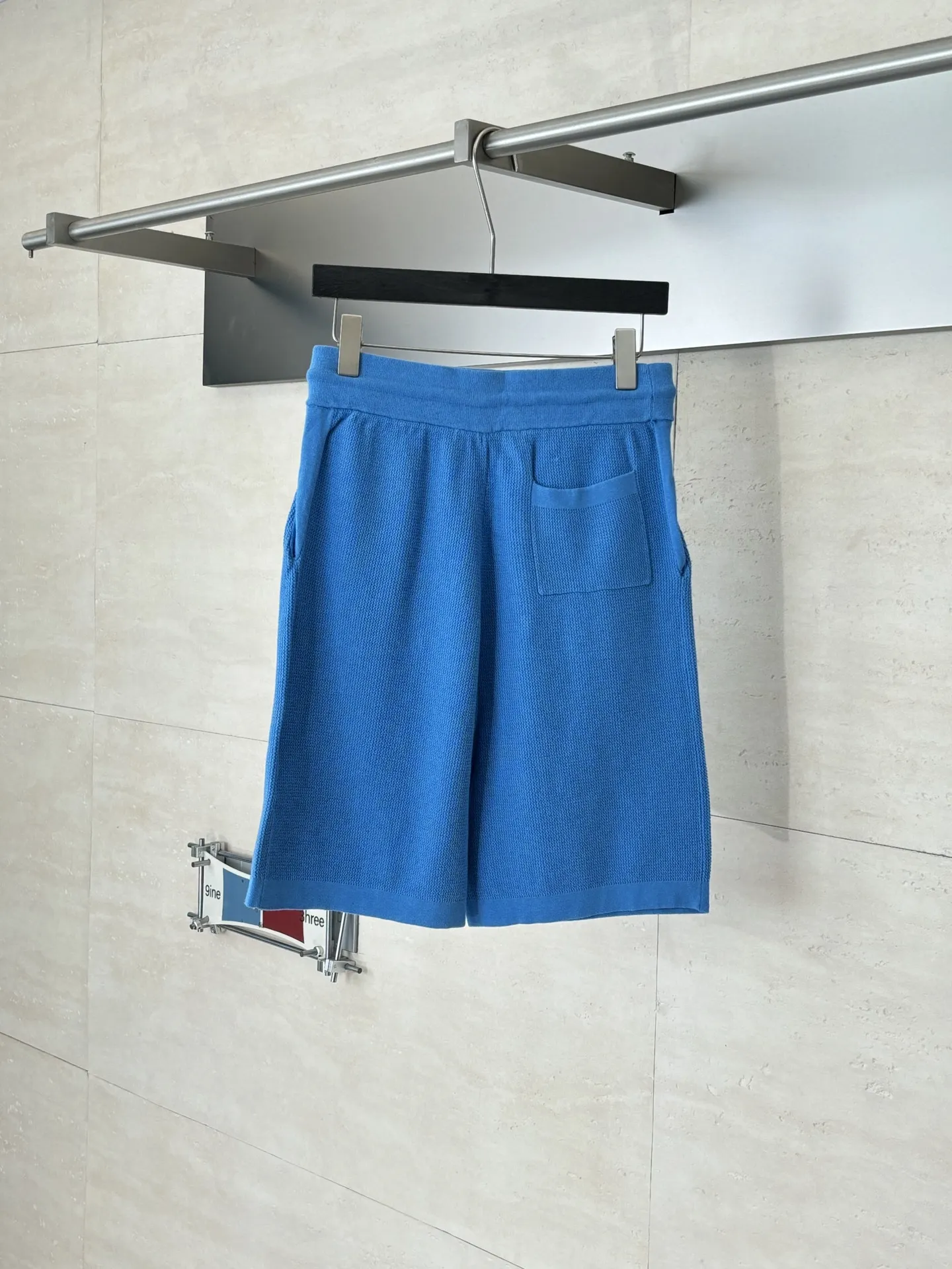 Waffle-Knit Silk-Blend Shorts D27518629 — view 2
