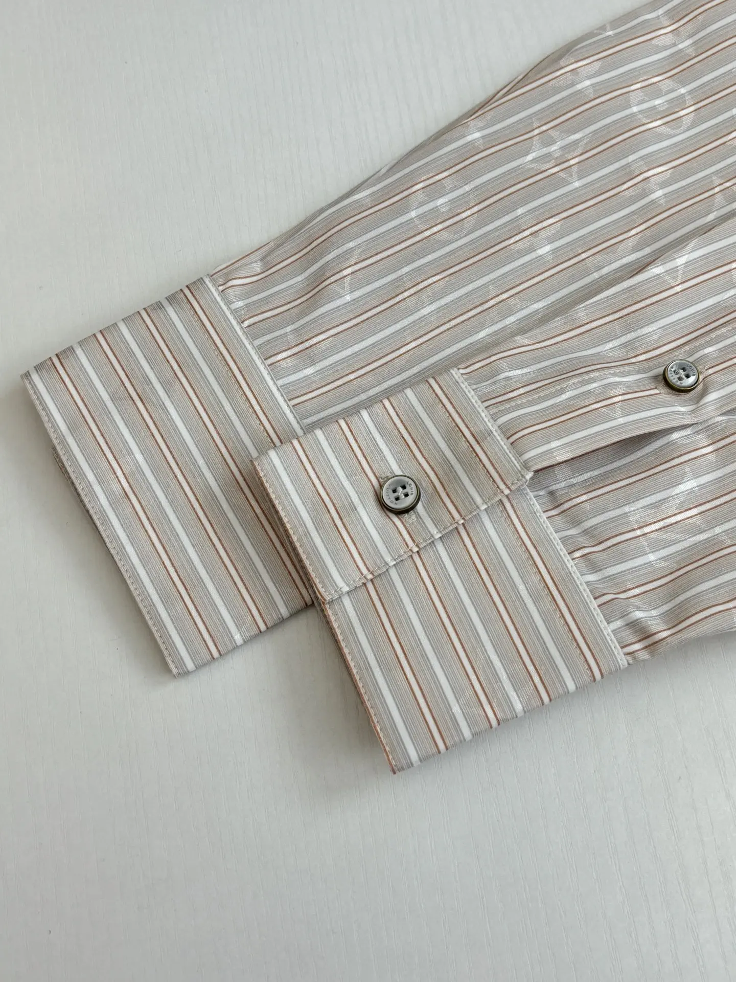 Monogram Jacquard Striped Shirt D27518638 — view 7