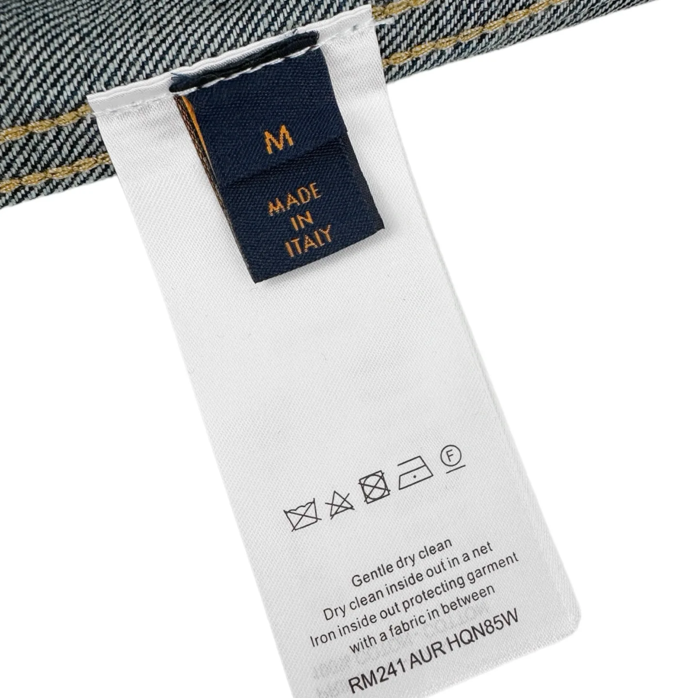 Leather Patch Logo Denim Shirt D27522320 — view 9