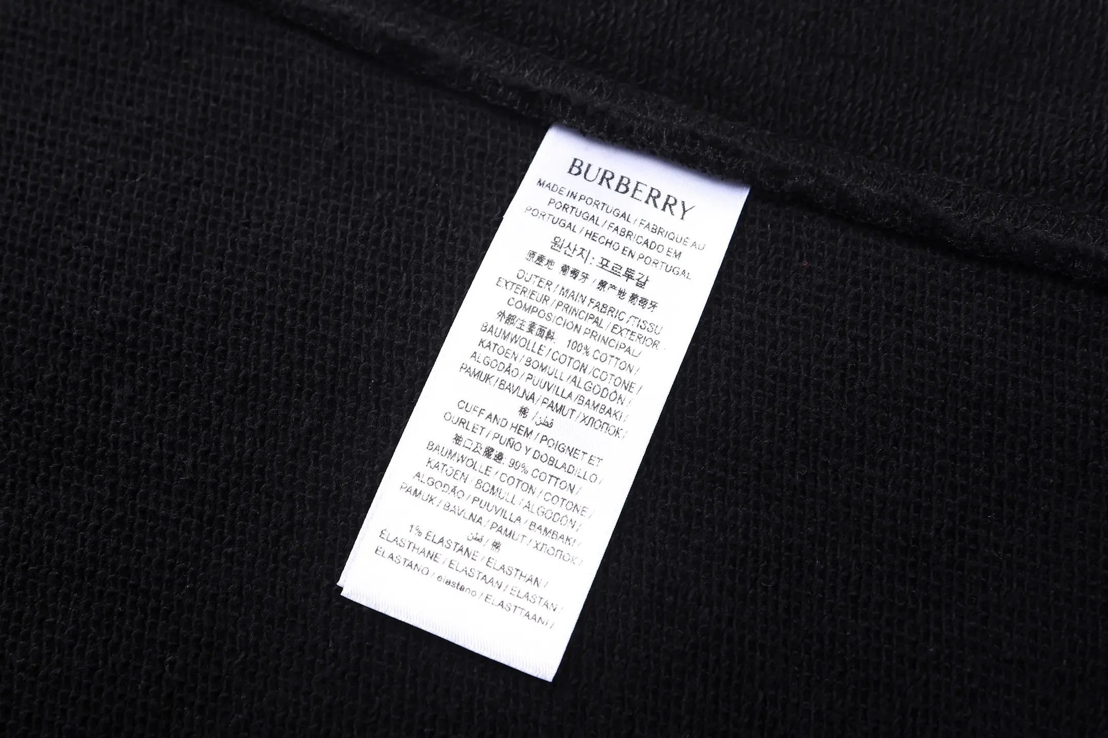 Logo Print Cotton Jersey Hoodie D27519085 — view 9