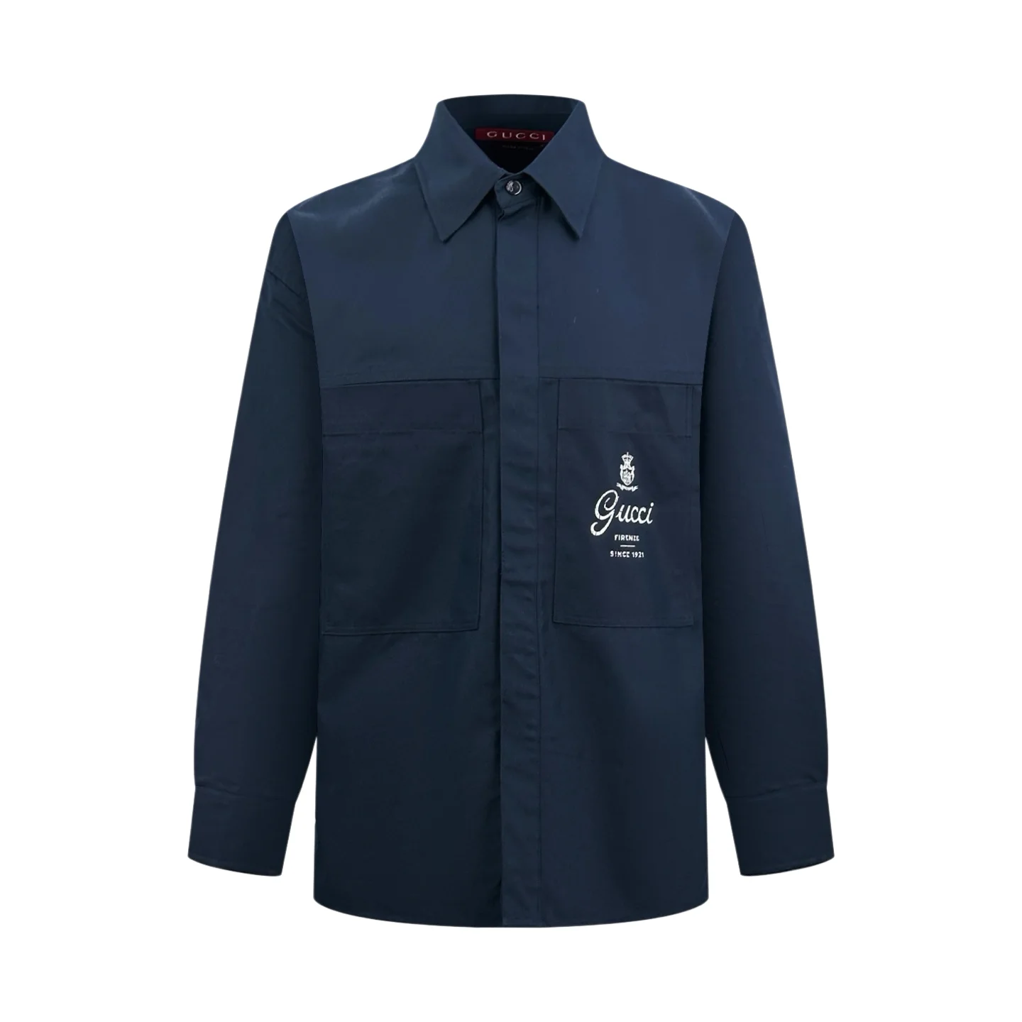 Logo-Print Cotton-Blend Twill Shirt D27522522