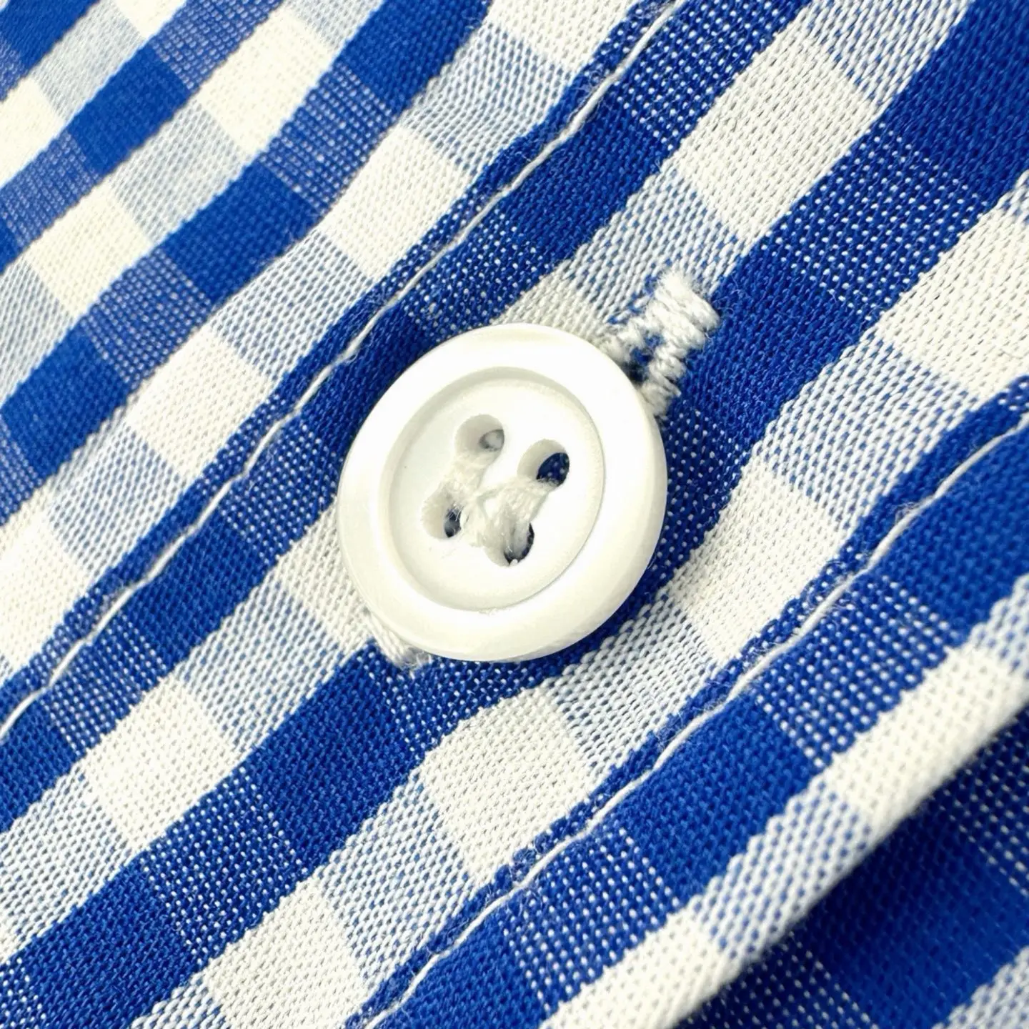 Anagram Embroidered Gingham Cotton Shirt D27522319 — view 6