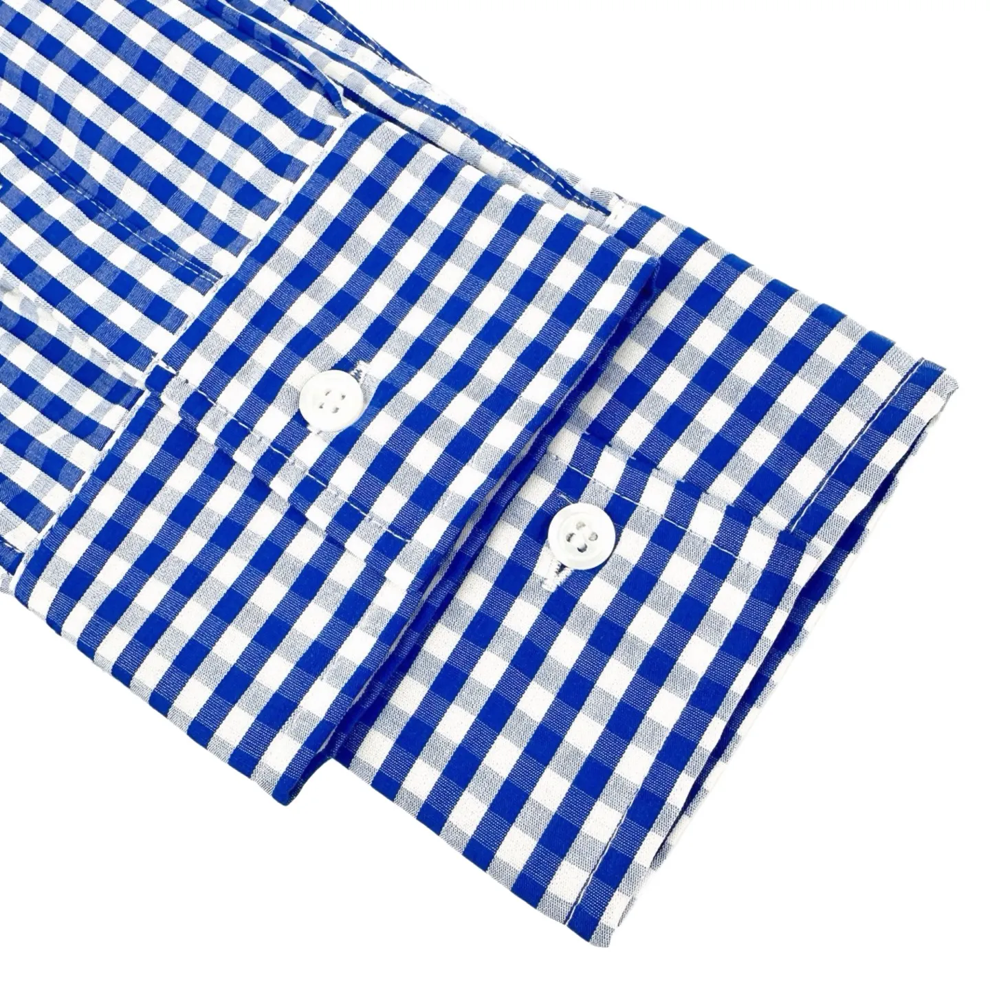 Anagram Embroidered Gingham Cotton Shirt D27522319 — view 8