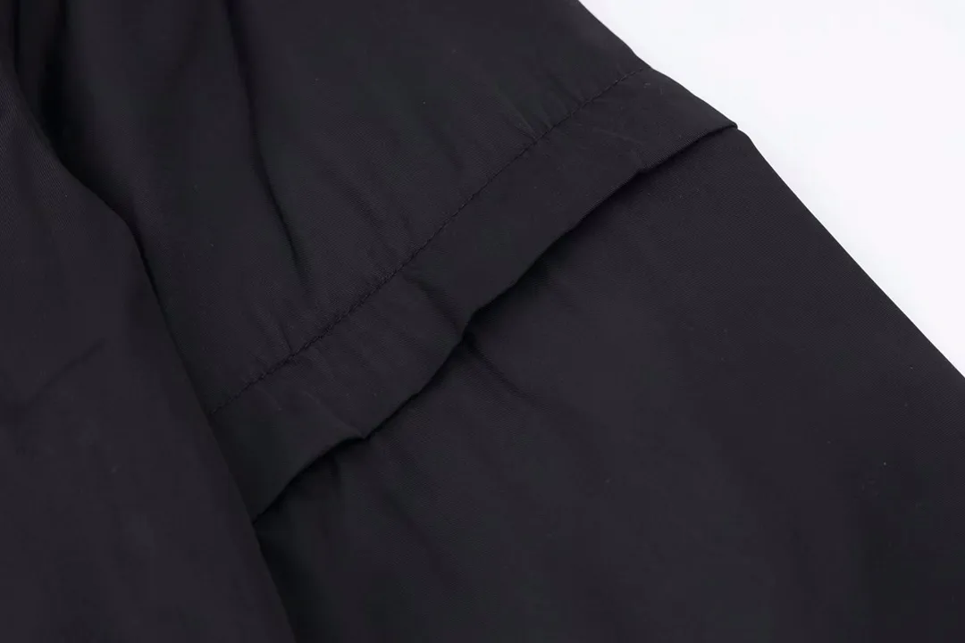Convertible Nylon Overshirt with Buckle Pockets D27513446 — view 7