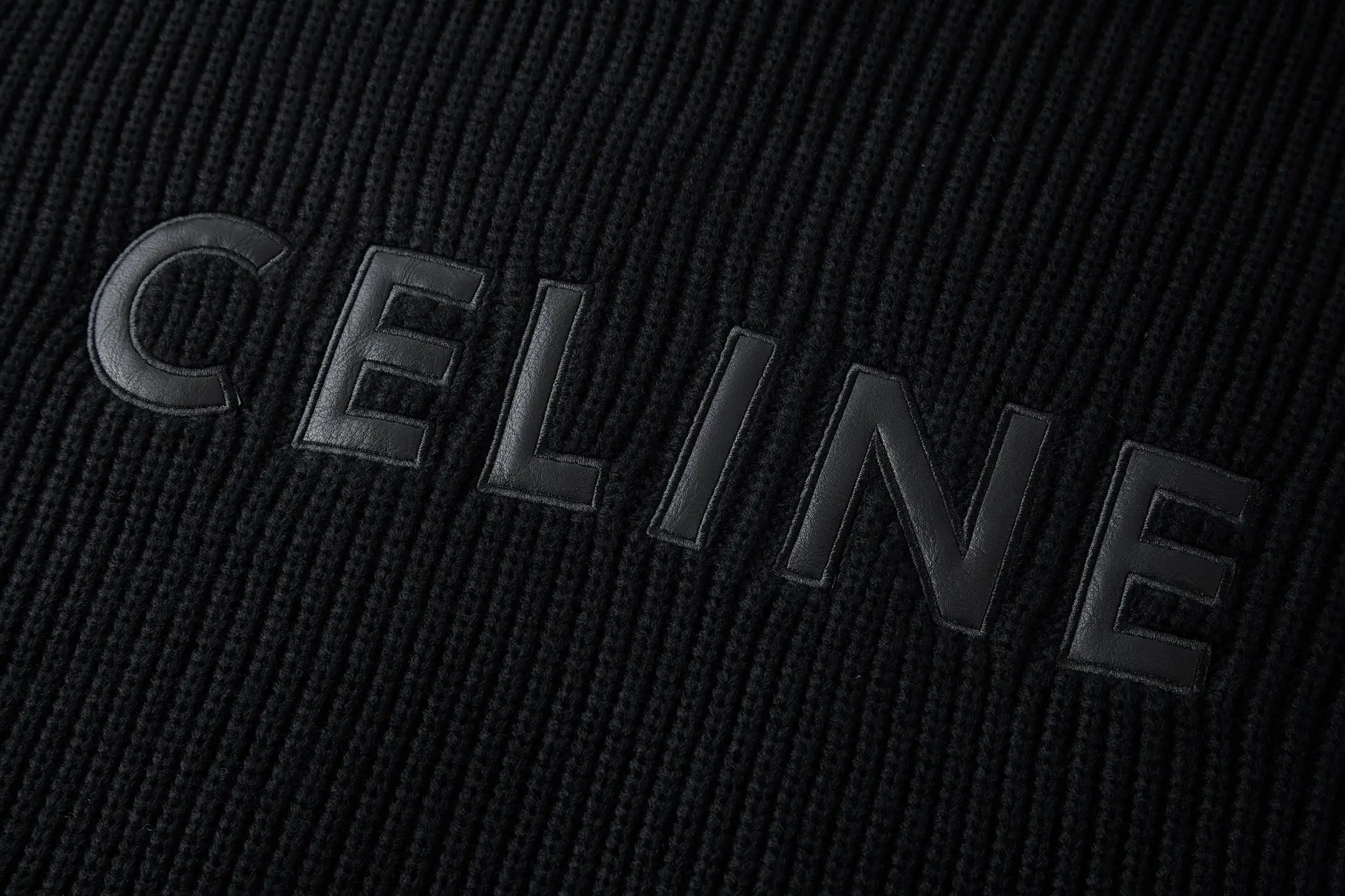 Logo-Appliqué Ribbed Merino Wool-Blend Hoodie D27524919 — view 3