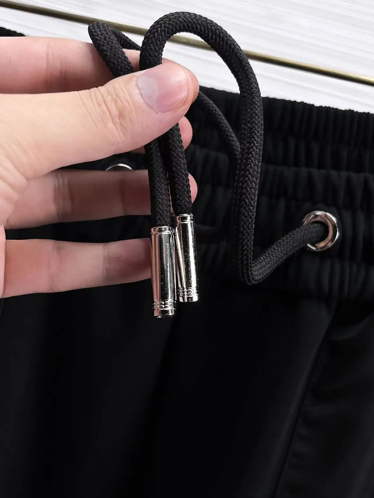 Logo-Appliquéd Technical Jersey Sweatpants D28014824 — view 5