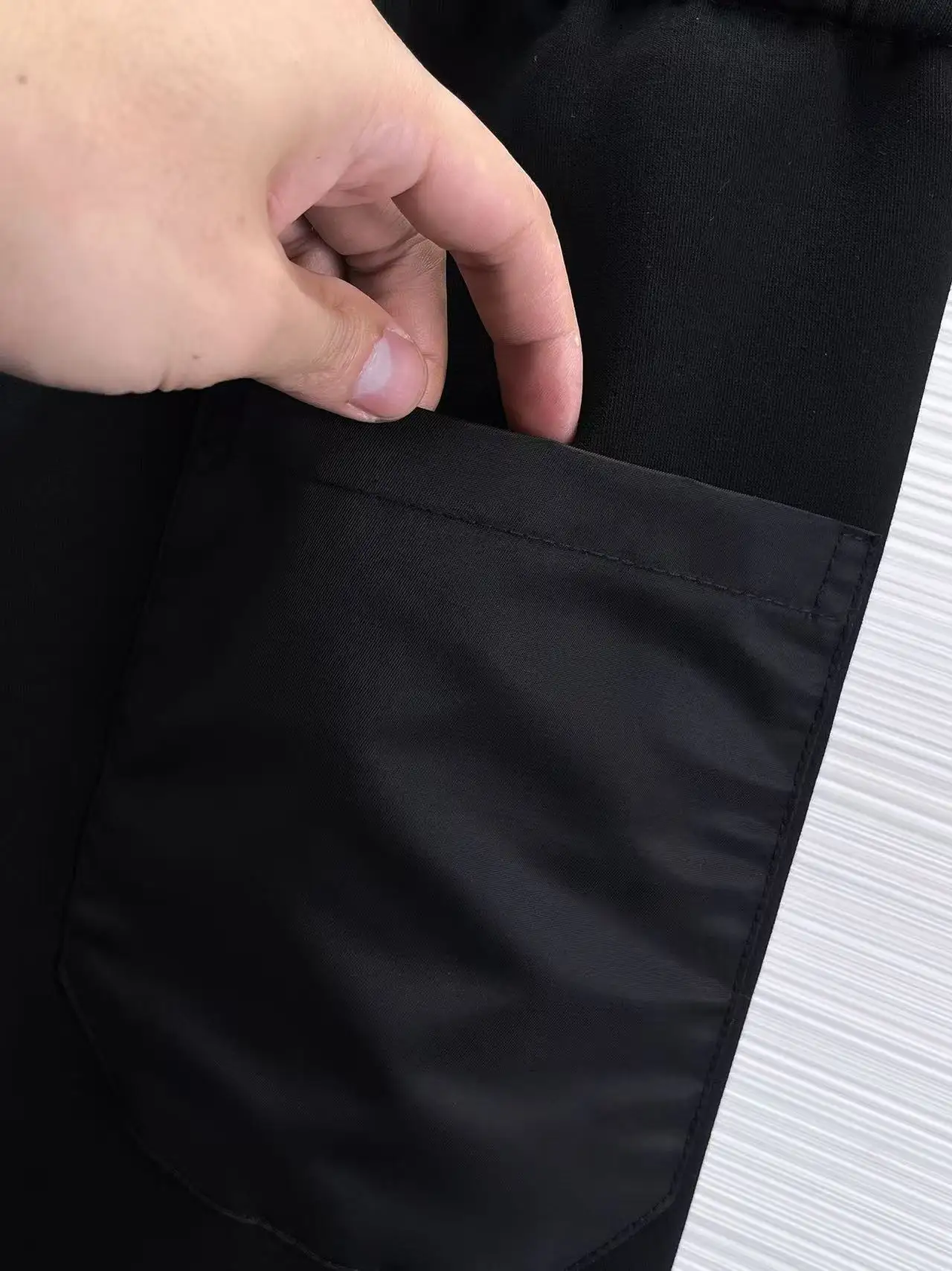 Logo-Appliquéd Technical Jersey Sweatpants D28014824 — view 6