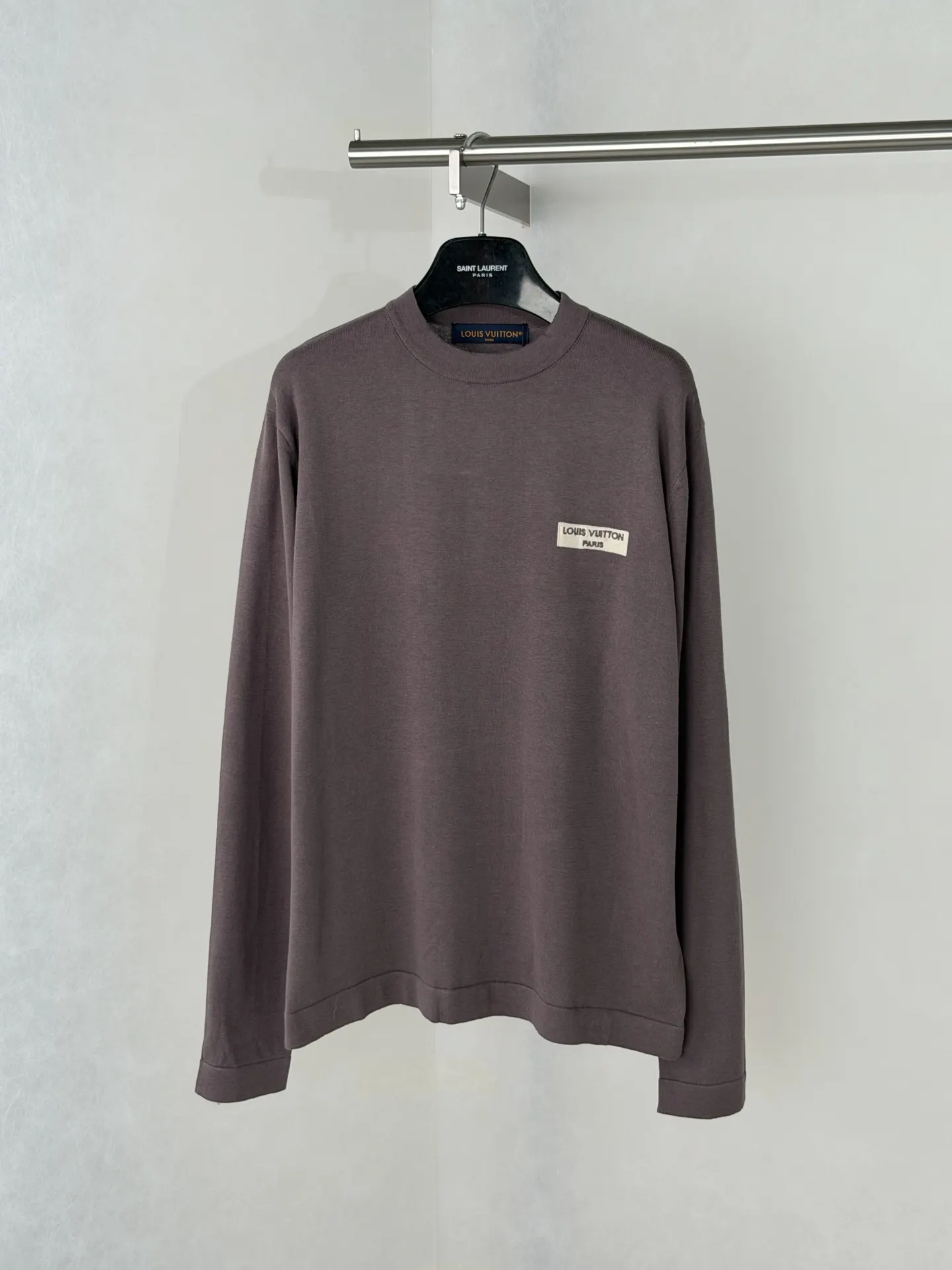Logo Patch Long-Sleeve Knit Sweater D28018701