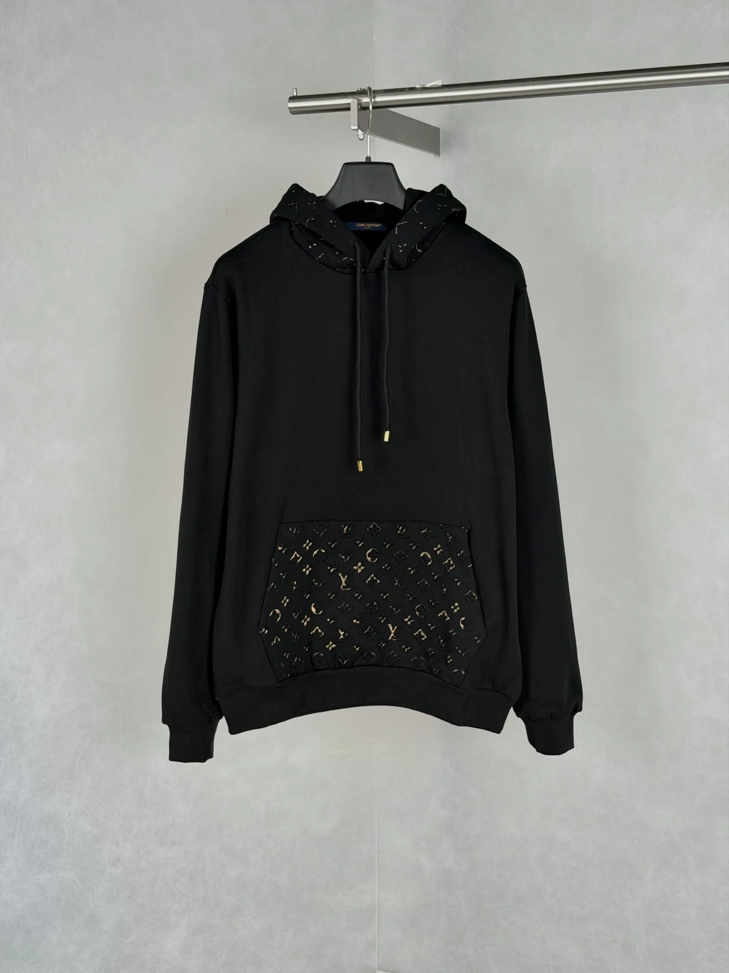 Monogram Embossed Foil-Print Hoodie D28021972