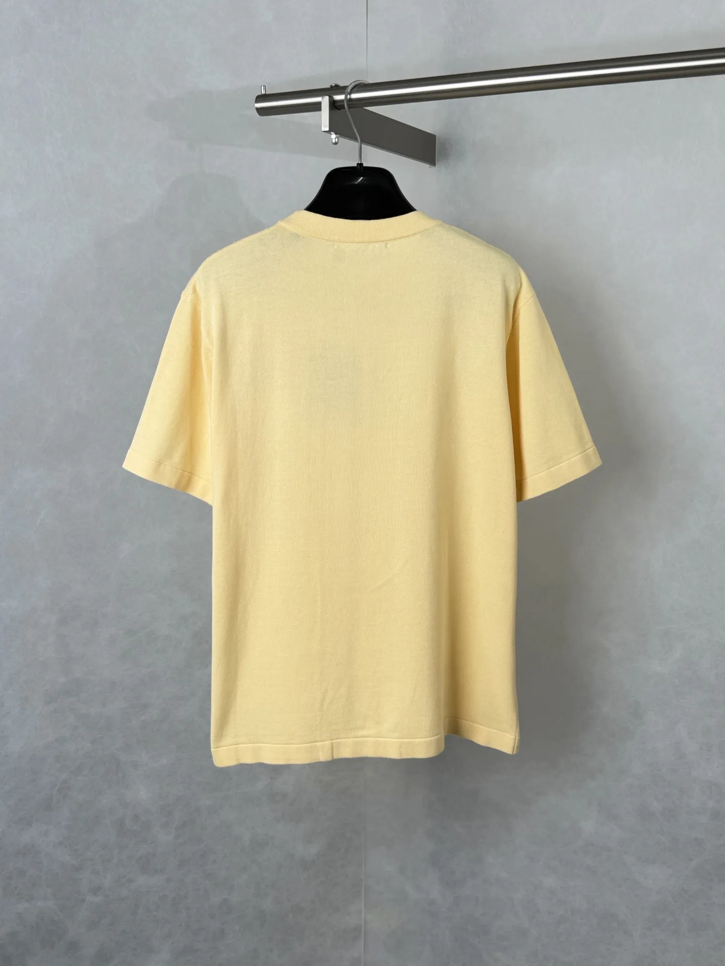 Logo Embroidered Raglan Knit T-Shirt D28018591 — view 2
