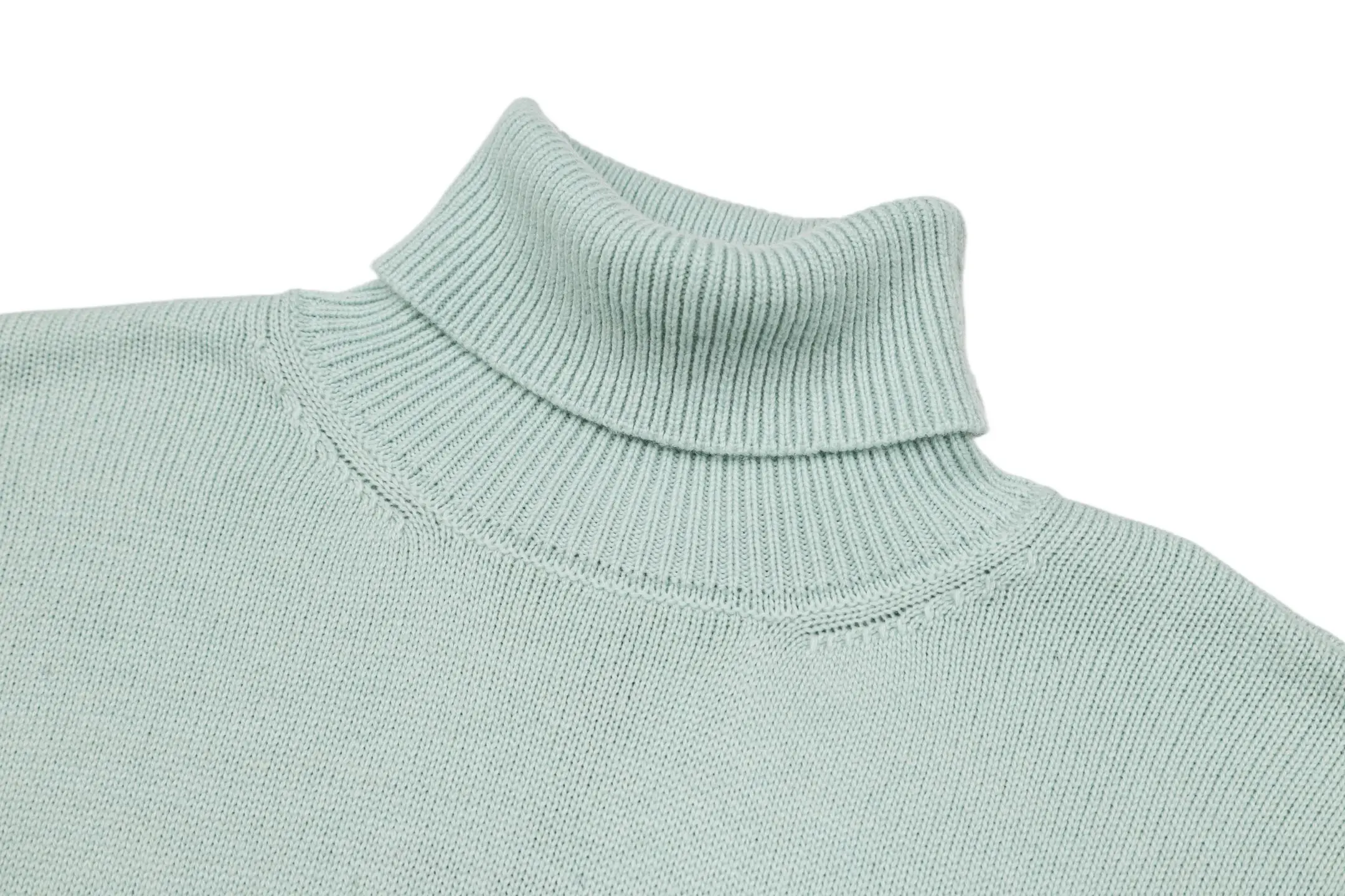 Logo-Patch Wool Rollneck Sweater D28022401 — view 3
