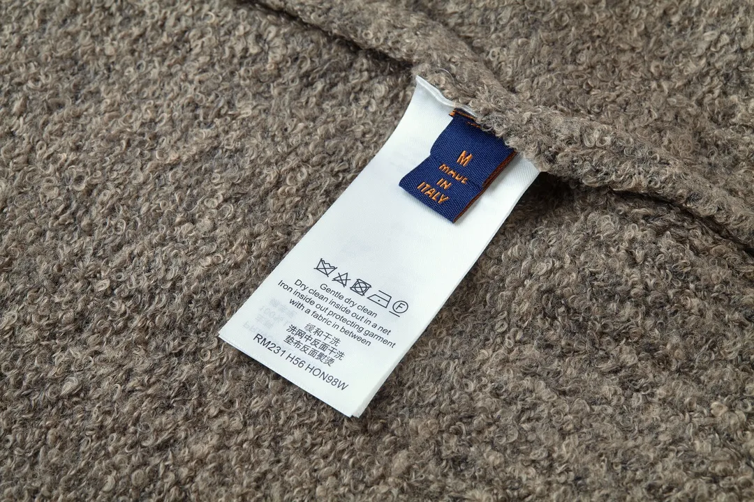 Logo Intarsia Wool-Blend Crew-Neck Sweater D28022366 — view 9