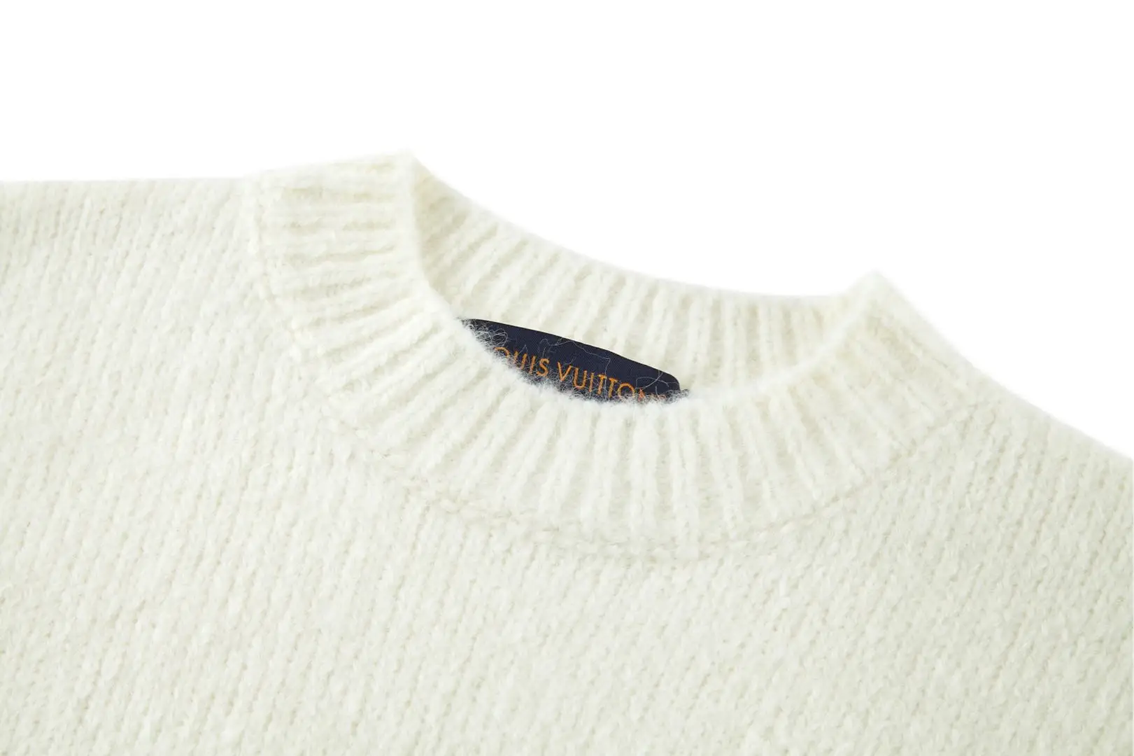 Mirror Logo Intarsia Wool-Blend Sweater D28022362 — view 3