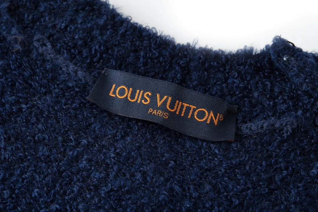 Mirror Logo Intarsia Wool-Blend Sweater D28022364 — view 8