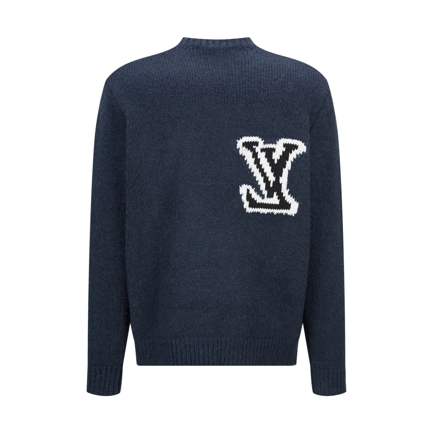 Mirror Logo Intarsia Wool-Blend Sweater D28022363 — view 2