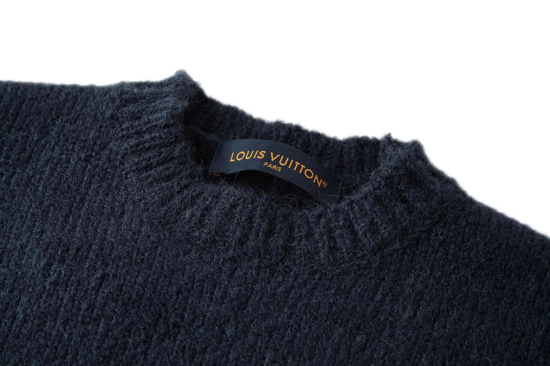 Mirror Logo Intarsia Wool-Blend Sweater D28022363 — view 3