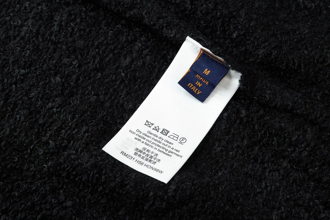 Mirror Logo Intarsia Wool-Blend Sweater D28022367 — view 9