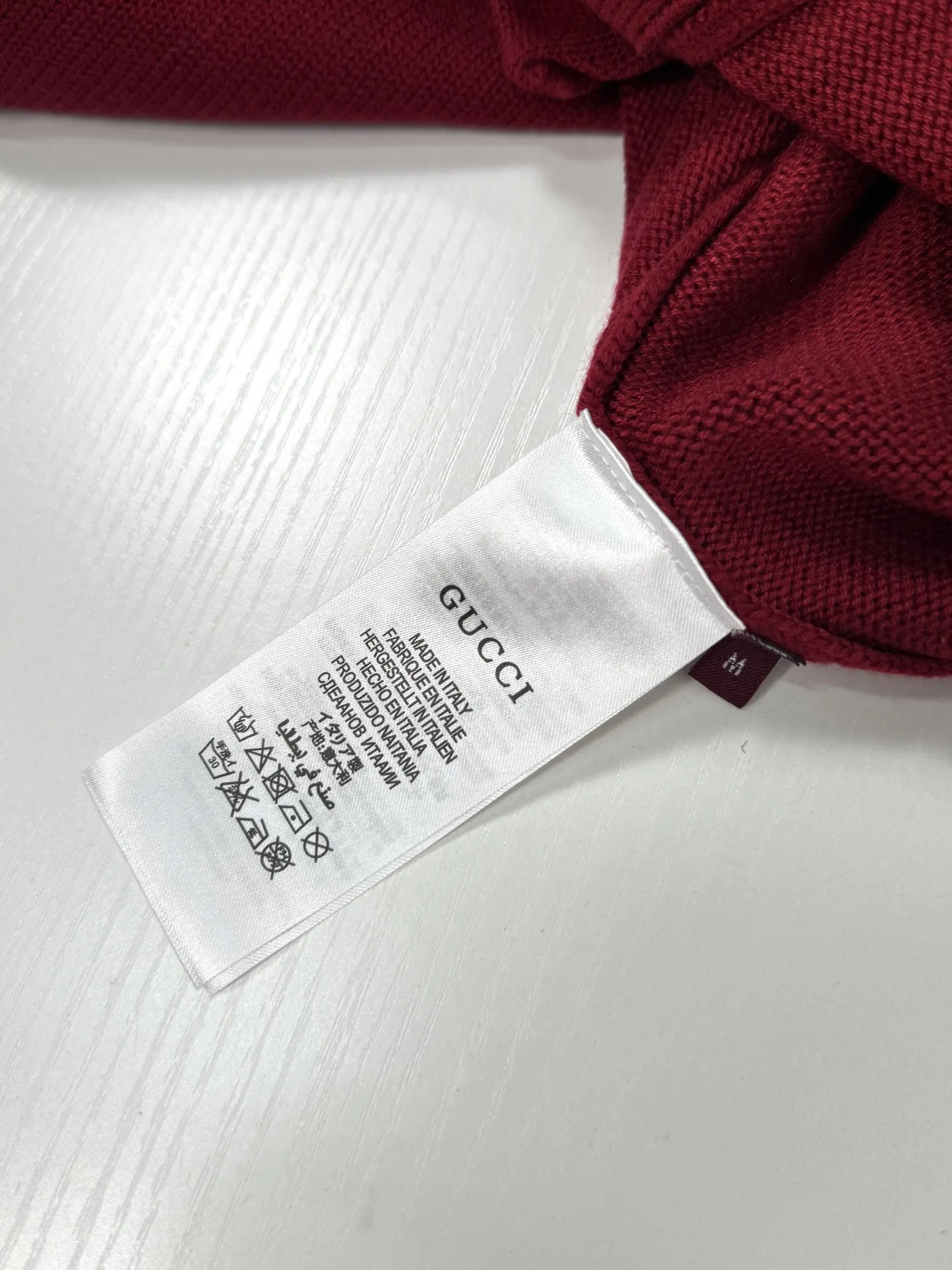 Logo-Embroidered V-Neck Knit Cardigan D28020497 — view 9