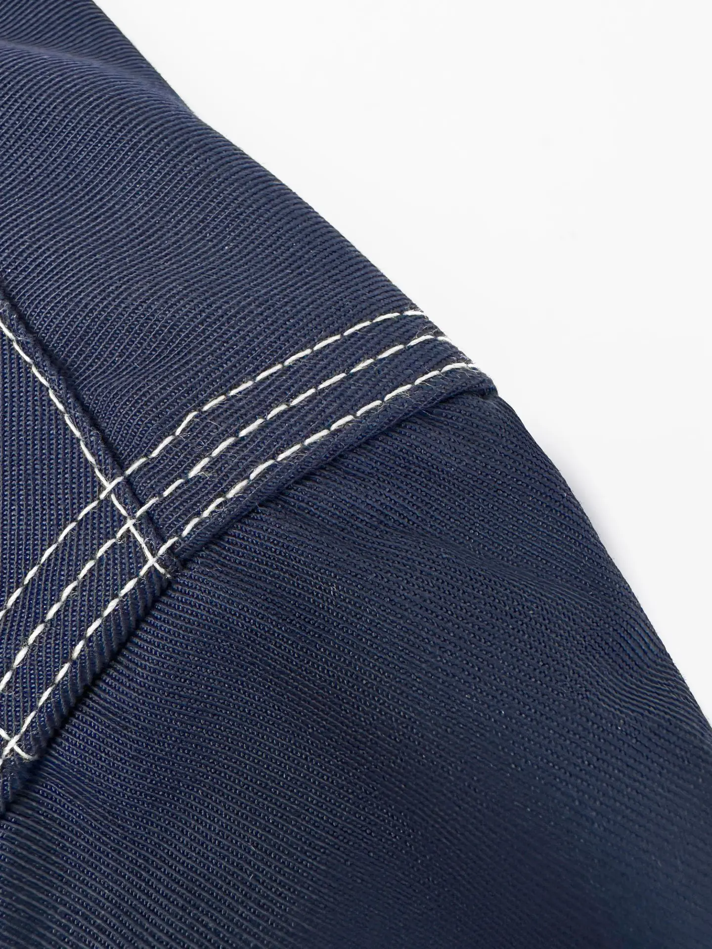 Contrast-Stitch Cotton-Blend Workwear Shirt D28519082 — view 6