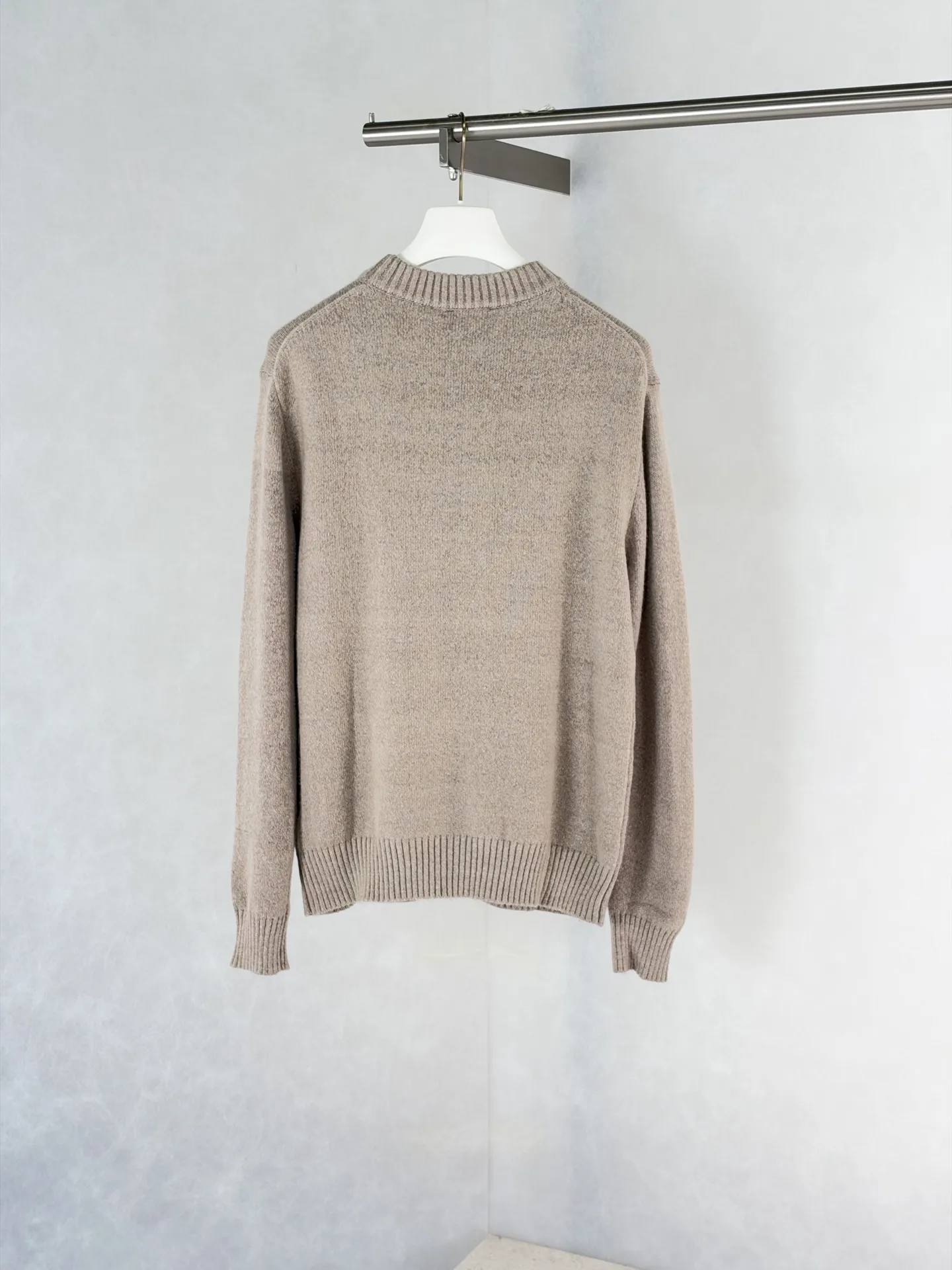 Anchor Embroidered Wool-Blend Sweater D28520487 — view 2
