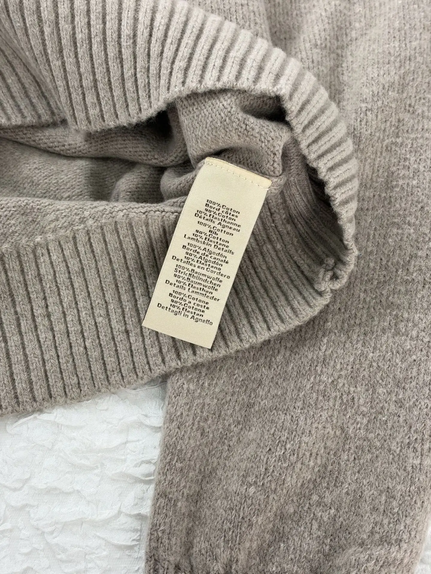 Anchor Embroidered Wool-Blend Sweater D28520487 — view 9