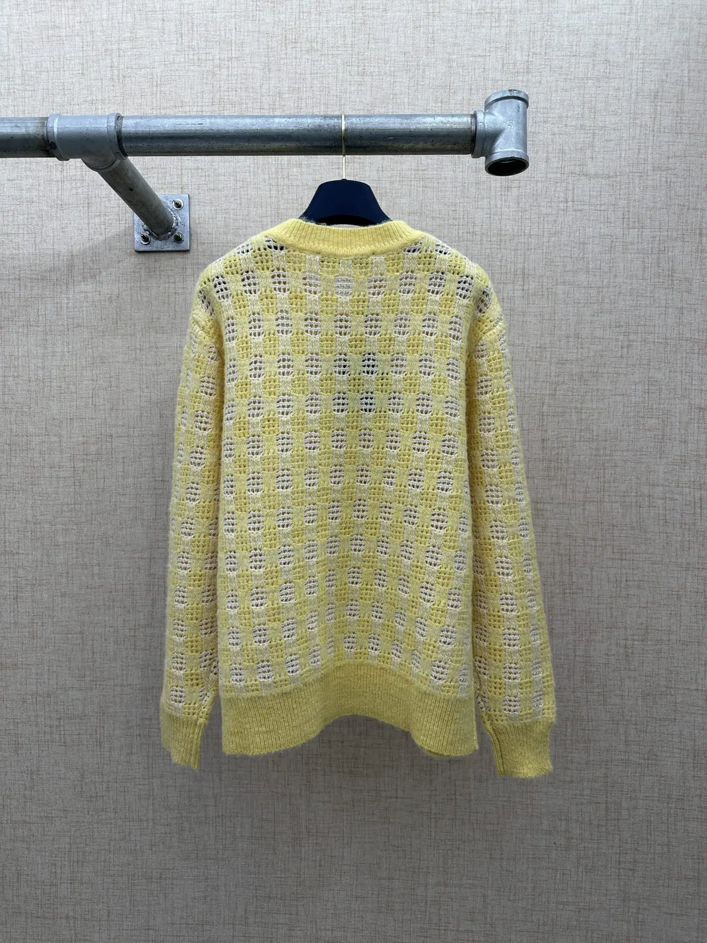 Open-Knit Jacquard Wool-Blend Sweater D28522644 — view 2