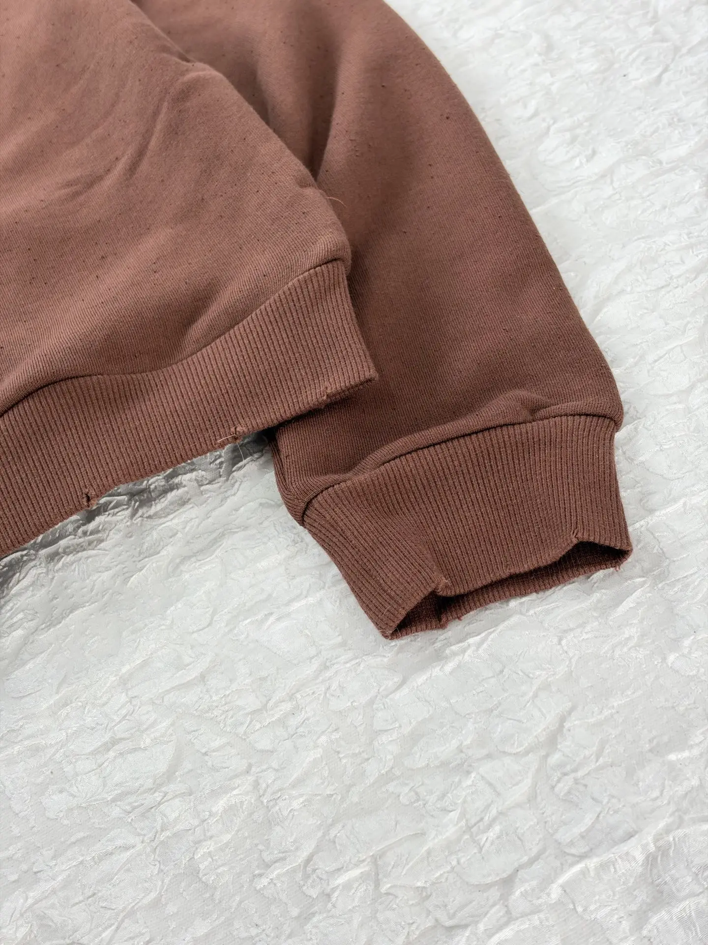 Logo Print Faded Cotton-Jersey Zip-Up Sweatshirt D28820484 — view 10